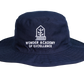 Floppy Hat Navy Emb - Wonder Academy Montessori