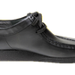 Grasshoppers Lace Up School Shoes - Black