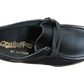 Grasshoppers Lace Up School Shoes - Black