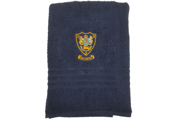 Navy Towel Emb - Durban High School