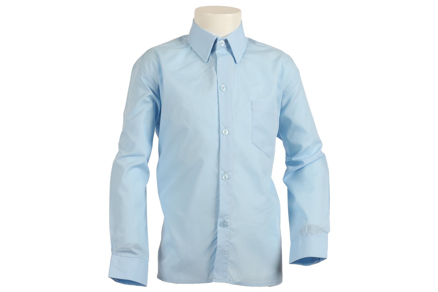 Longsleeve Raised Collar Shirt - Khombind
