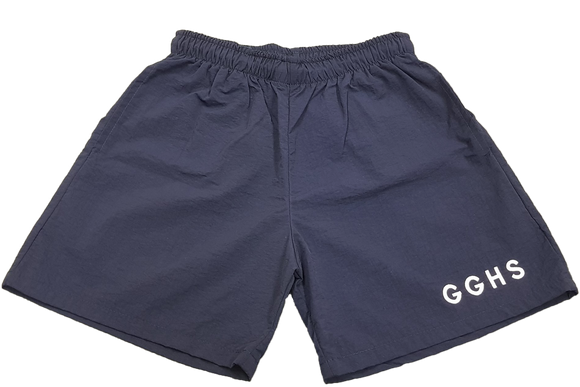 Taslon Baggies Emb Navy - Grosvenor Girls High