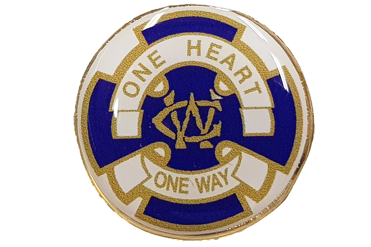 Wesley Guild Lapel Pin – Gem Schoolwear