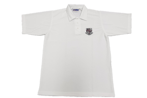 Golf Shirt White Emb - Westville Boys' High School 
