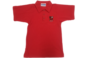 Golf Shirt Red Emb  - Clifton Gr R 