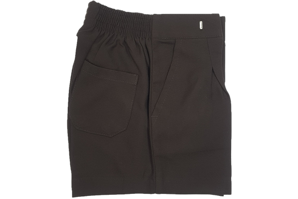 School Shorts - Brown