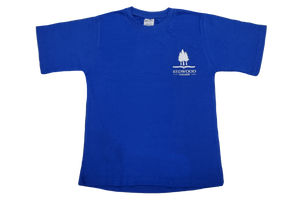 T-Shirt Printed - Redwood - Royal (Sharks) 