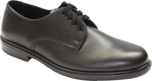 Toughees Hank Lace Up School Shoes - Black 