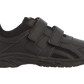 Hush Puppies Deuce Velcro Takkies - Black