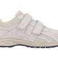 Hush Puppies Deuce Velcro Takkies - White