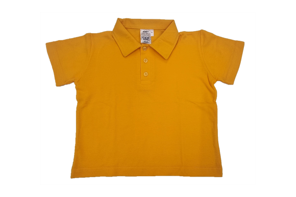 Gold golf shirts deals