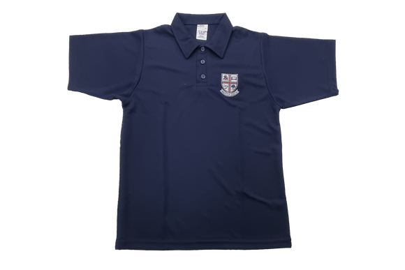 Golf Shirt M/M Navy  Emb - Westville Girls High School