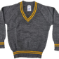 Longsleeve Striped Jersey - Grey/Gold