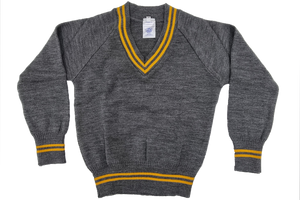 Longsleeve Striped Jersey - Grey/Gold 