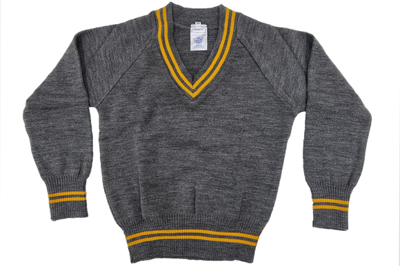 Longsleeve Striped Jersey - Grey/Gold