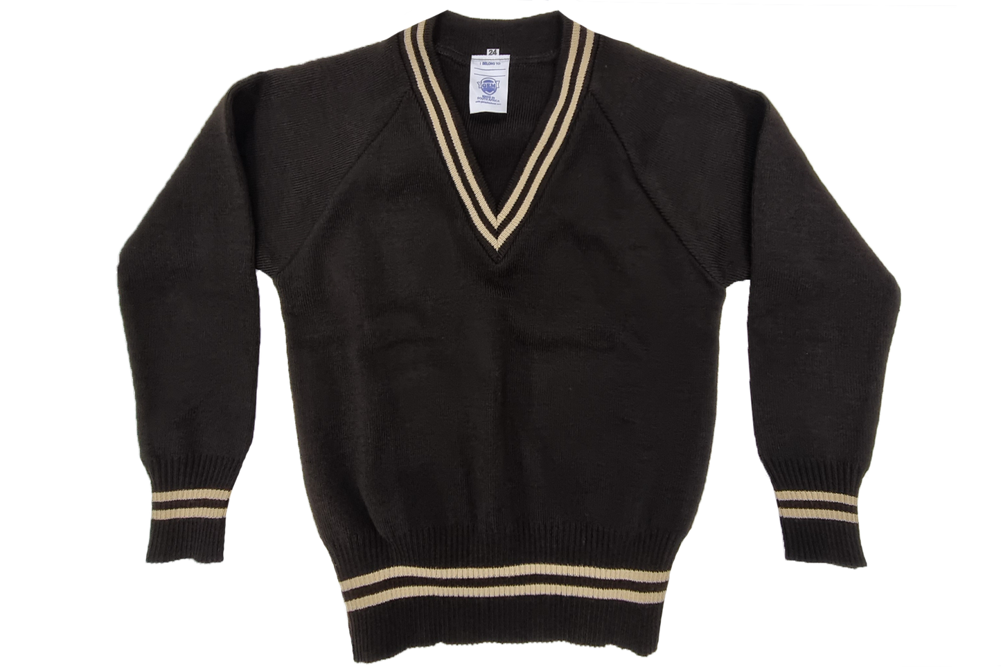 Longsleeve Striped Jersey - Madlo Brown/Beige