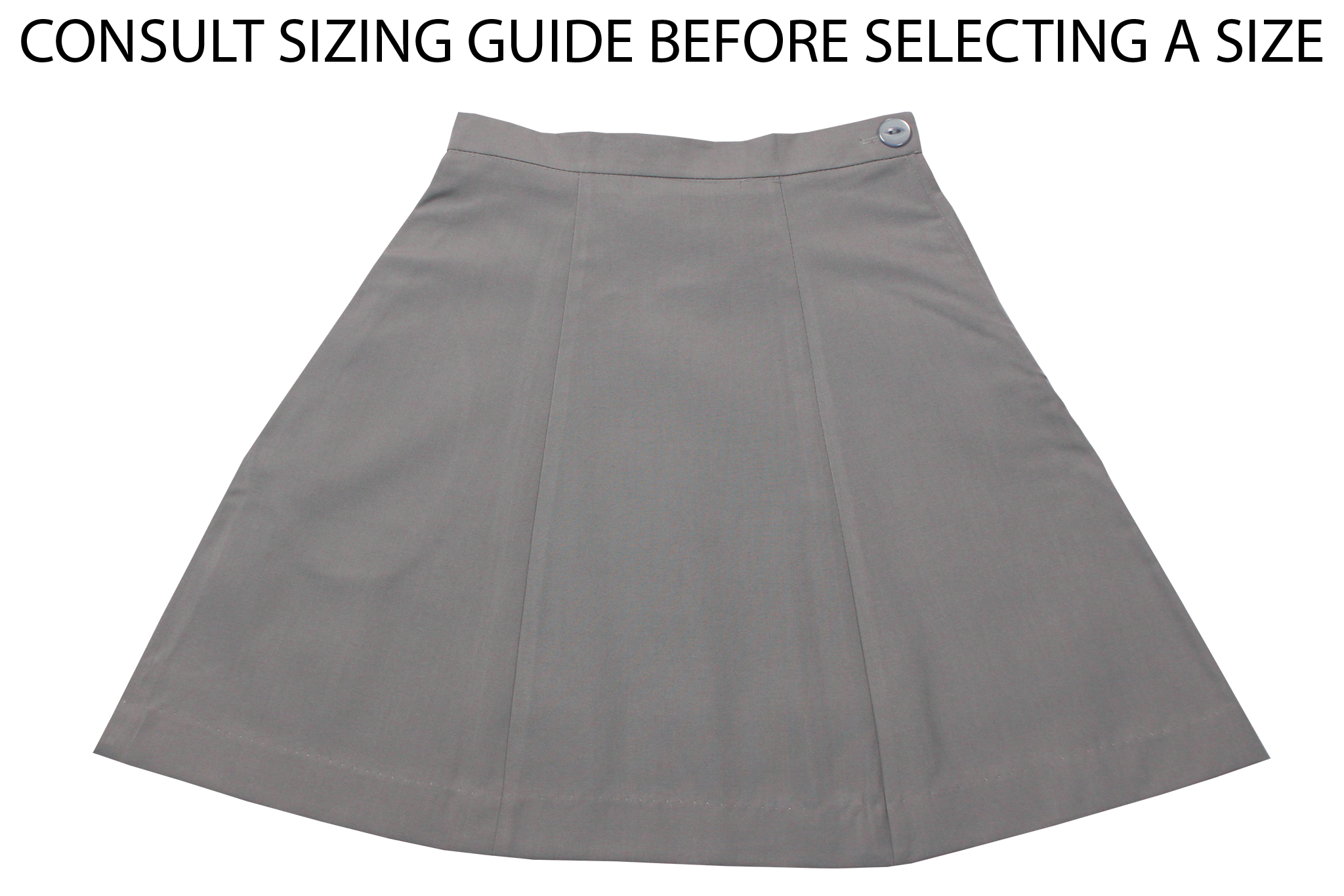 Grey skirt for clearance school