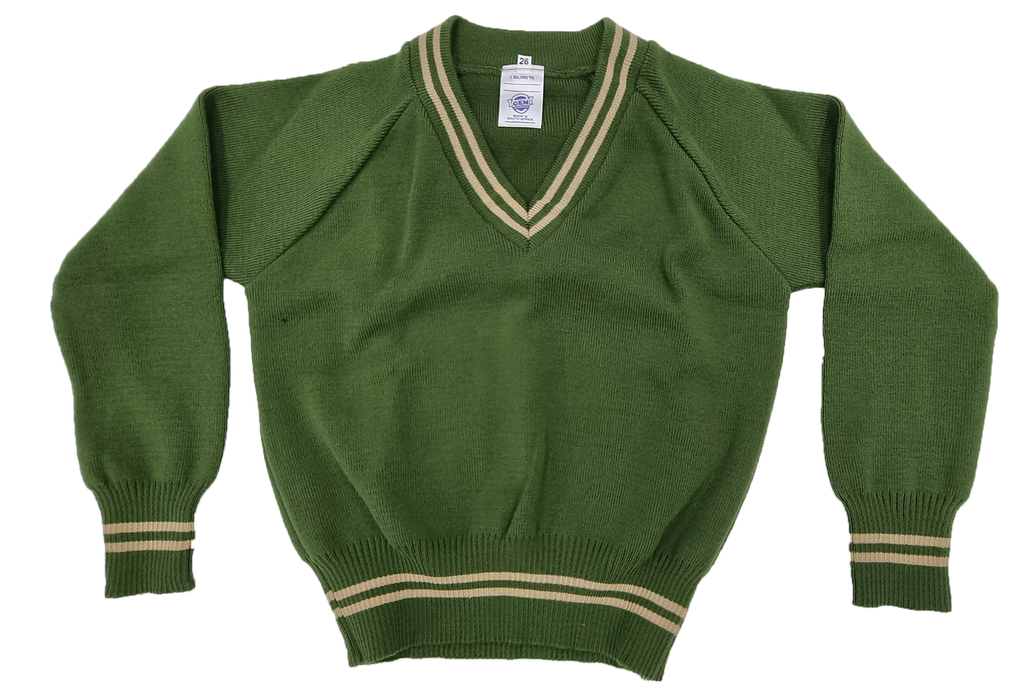 Longsleeve Striped Jersey - Mash Olive/Beige