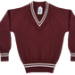 Longsleeve Striped Jersey - Sithengile Maroon/White