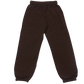 Taslon Tracksuit Set Plain  - Brown/Beige