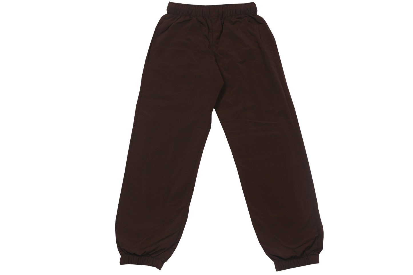 Taslon Tracksuit Set Plain  - Brown/Beige