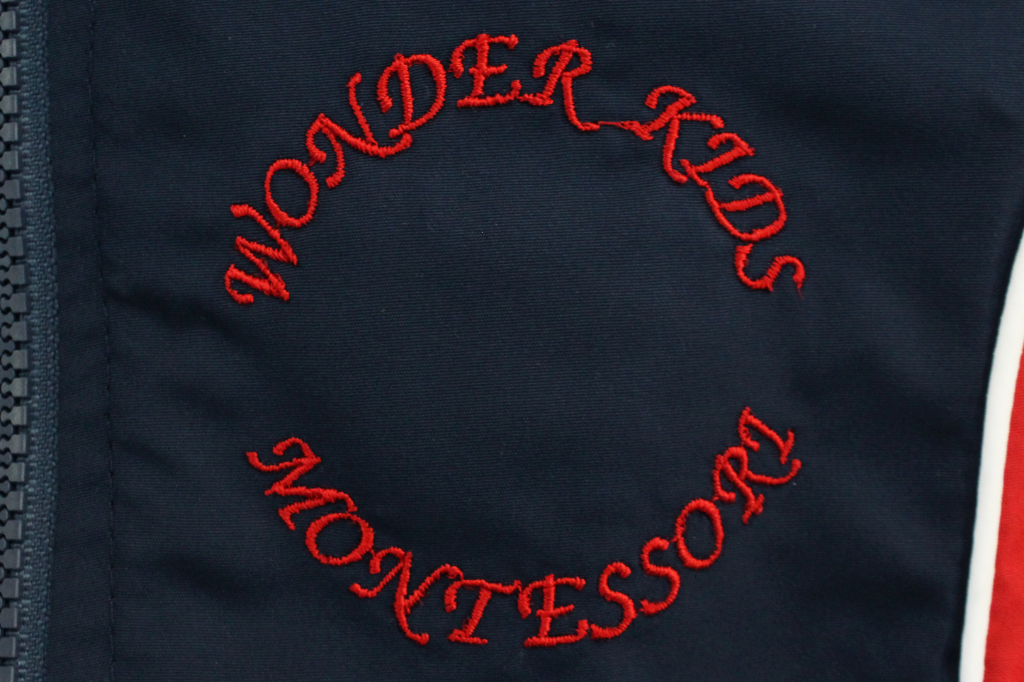 Tracksuit Jacket Micro Emb - Wonder Academy Montessori
