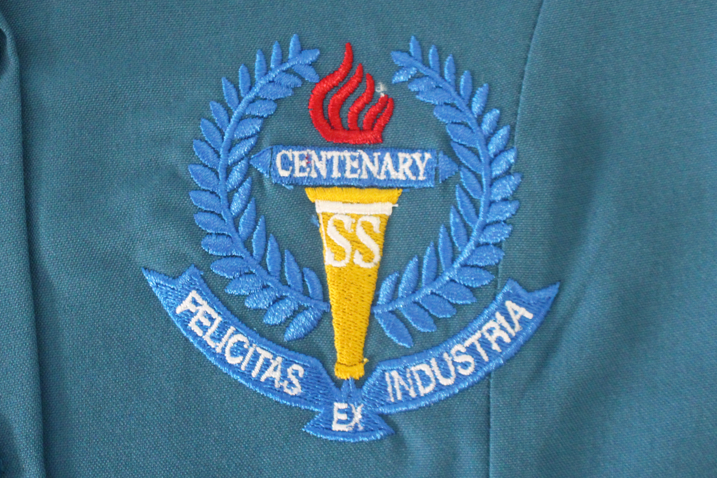 Plain Emb Dress - Centenary
