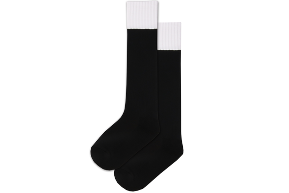 Rugby Socks Nylon - Clifton Black/White