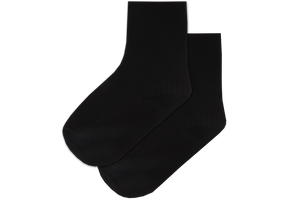 Girls Anklets Socks - Black 