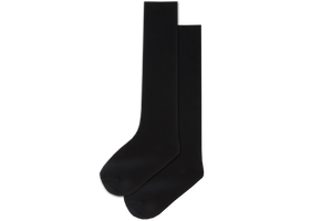 Boys 3/4 Long Socks - Black 