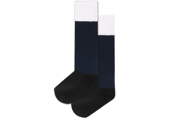 Rugby Socks Nylon - Durban Girls High Navy/White