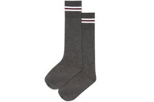 Boys 3/4 Striped Long Socks - Ashley 