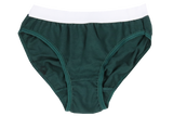 Underwear Girls Panties - Bottle Green (3pk)