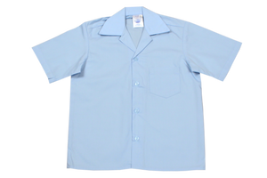 Shortsleeve Gladneck Shirt - Blue 