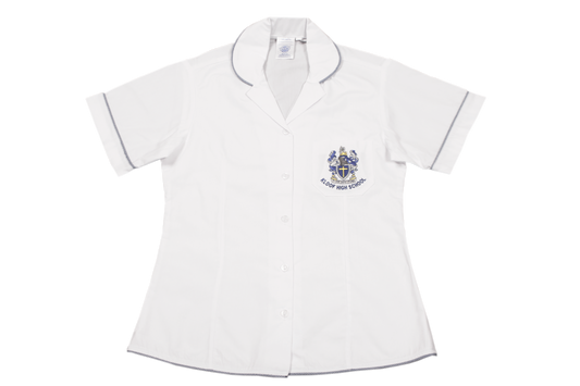 Shortsleeve Roundneck Blouse Emb - Kloof High School