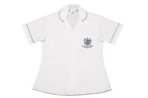 Shortsleeve Roundneck Blouse Emb - Kloof High School 