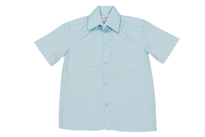 Shortsleeve Raised Collar Shirt - Khombind 