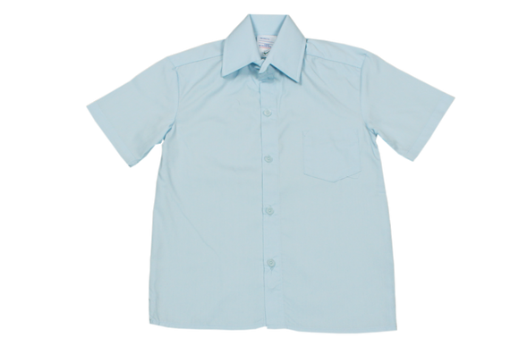 Shortsleeve Raised Collar Shirt - Khombind