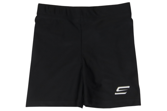 Second Skins - Swim Tights - Short - Mid-Thigh Length - Black