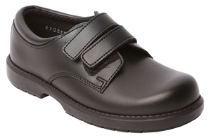 Greencross Velcro School Shoes - Black 