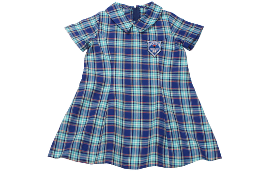Tartan Emb Dress - Reservoir Hills