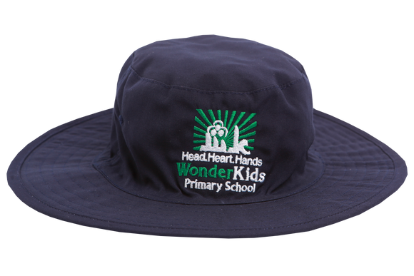 Floppy Hat Navy Emb - Wonderkids Primary