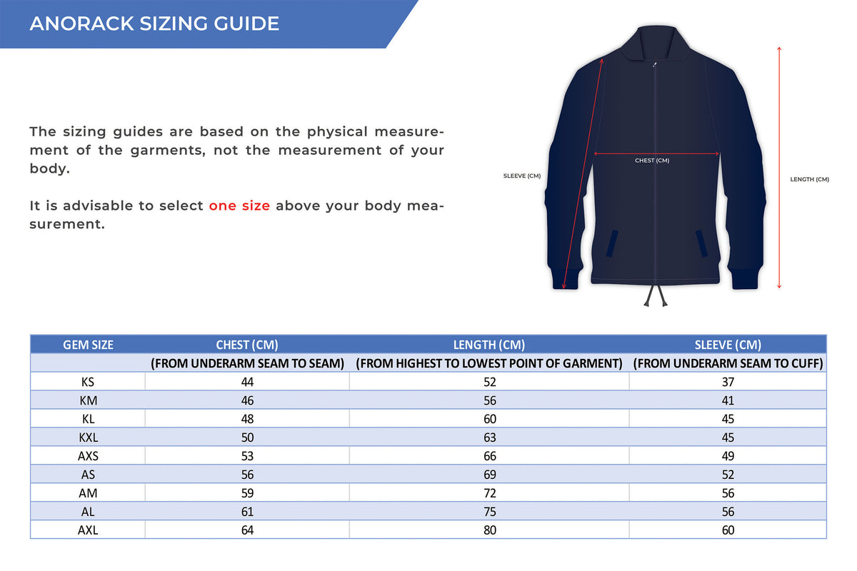 Anorak (Dry Mac) Jacket - Navy – Gem Schoolwear