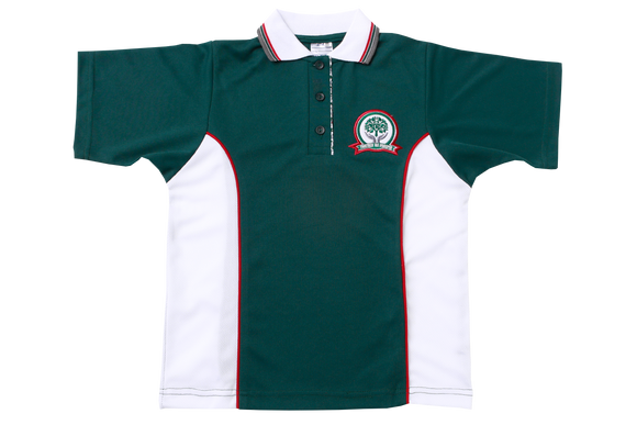 Golf Shirt Moisture Management EMB - Glenashley Girls Junior