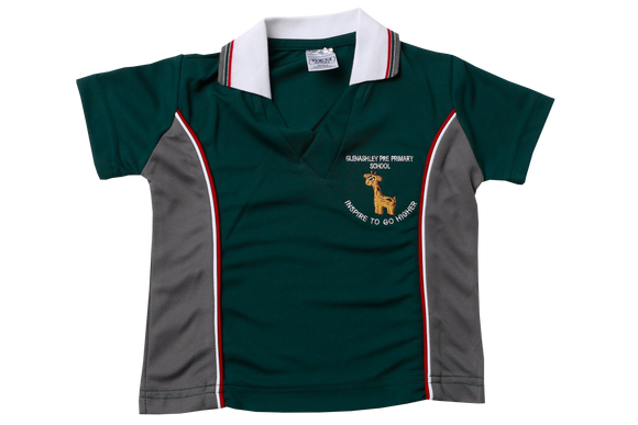 Golf Shirt Moisture Management EMB - Glenashley Pre-school