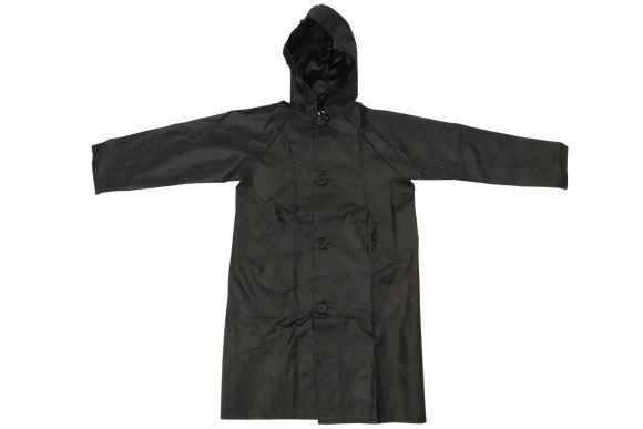 Raincoat Nylon - Black – Gem Schoolwear