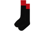 Rugby Socks Nylon - Holy Family College BOYS Black/Red
