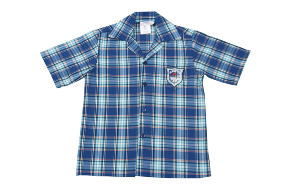 Shortsleeve Check Emb Shirt - Reservoir Hills