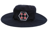 Floppy Hat Navy Emb - Berea West