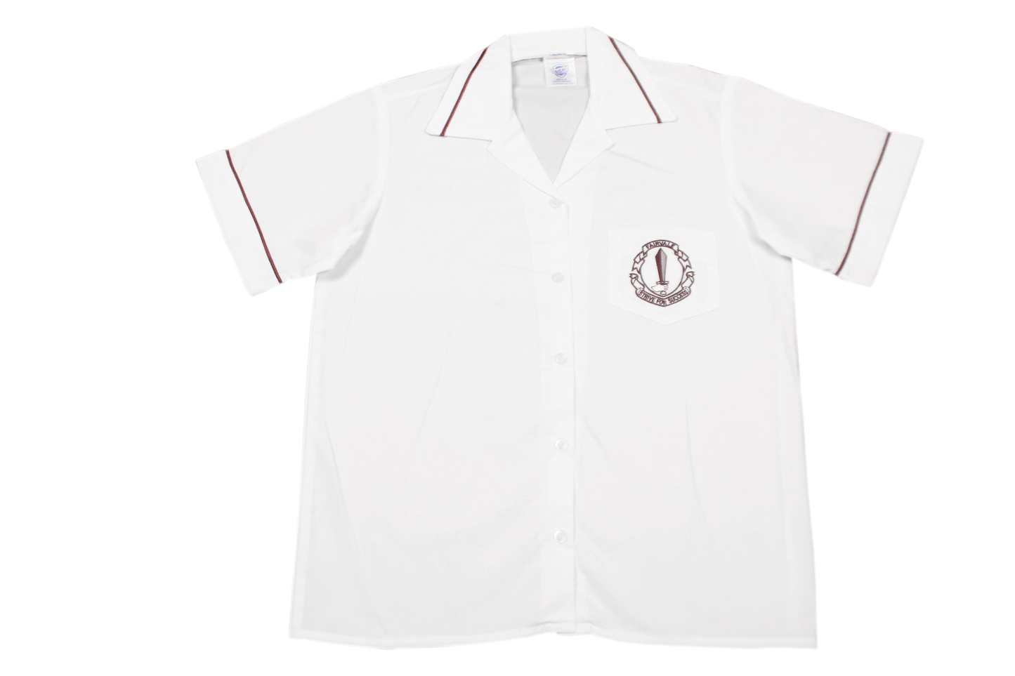 Shortsleeve Gladneck Blouse Emb - Fairvale
